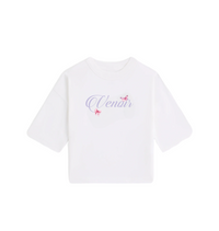 Venoir Script Puffer Tee