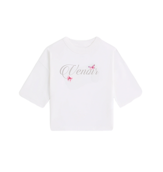 Venoir Script Puffer Tee